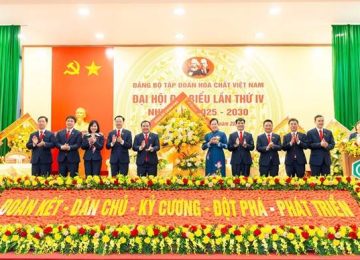 Đại hội đại biểu Đảng bộ Tập đoàn Hóa chất Việt Nam lần thứ IV, nhiệm kỳ 2025–2030 thành công tốt đẹp